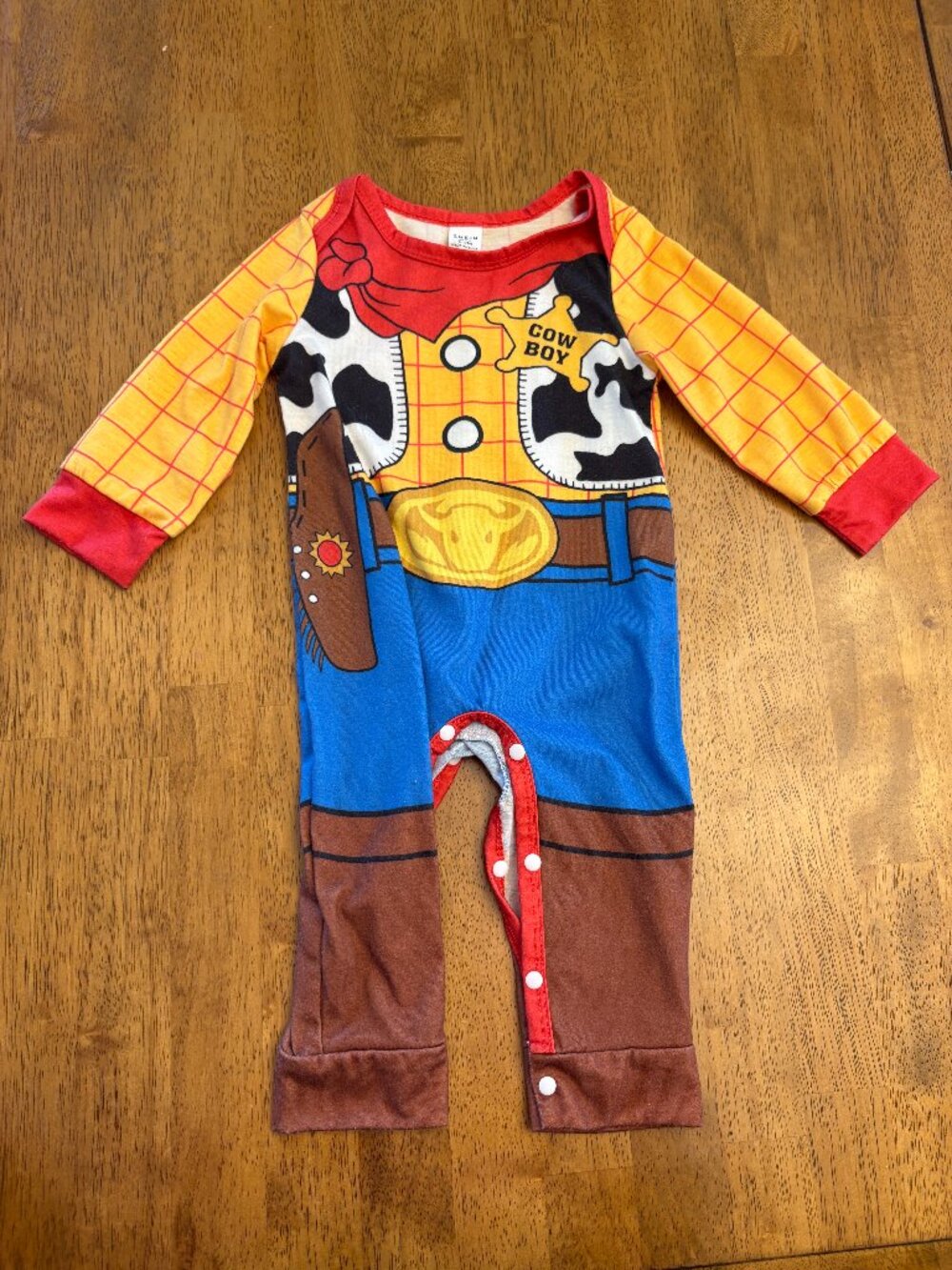 Toy Story Woody Onesie 6-9 months Baby Outfit